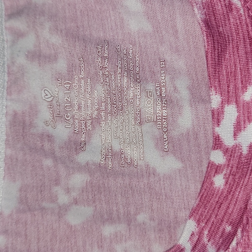 Women's sweet treasures sleep shirt Size L (12-14) - Picture 3 of 3
